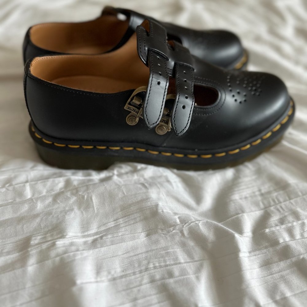 Dr. Martens 8065 Smooth Leather Mary Jane Shoes